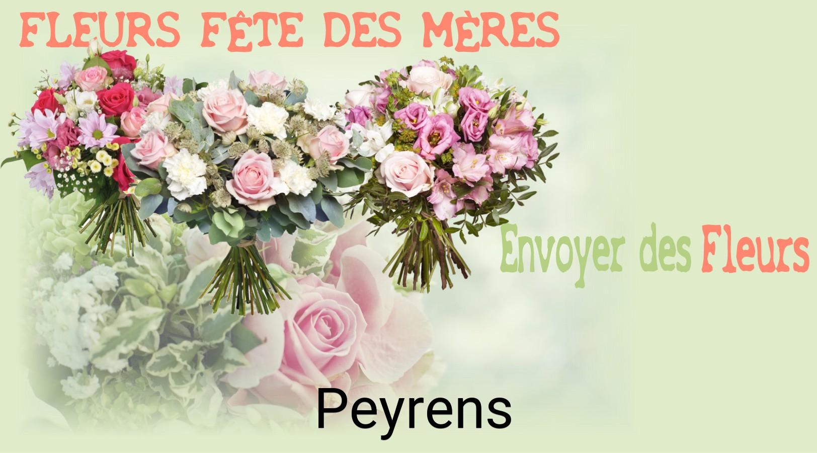 Bouquet de Fête des Mères livré à Peyrens